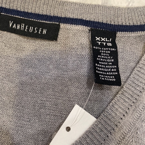 Van Heusen XXL V neck Acadamia Vest - Picture 3 of 4